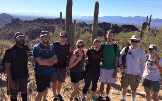 Picture of RGi'ers hiking
